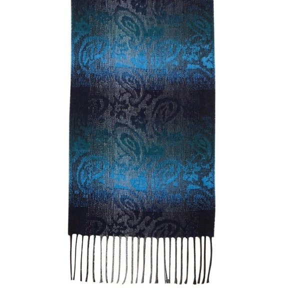 STEVE MADDEN Muffler Scarf Winter Ombre - BLUE - Picture 1 of 1